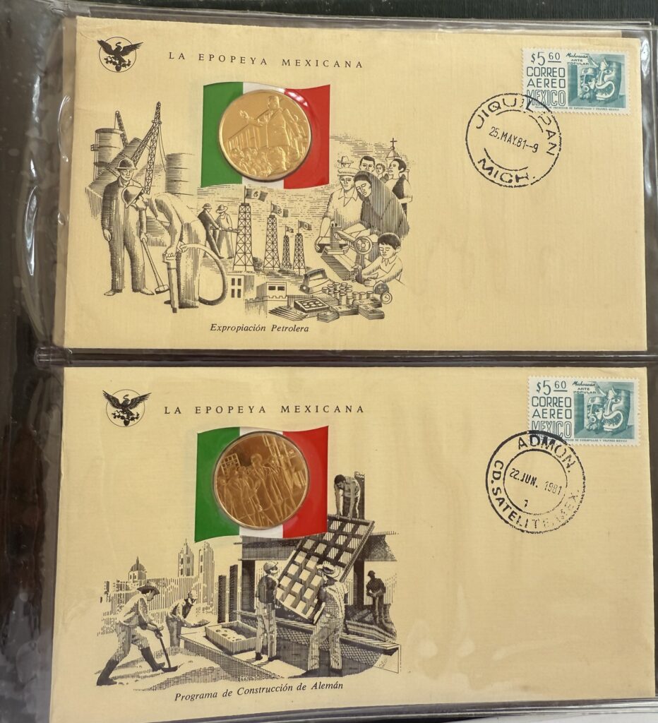 Inicio TodoPrecio.com 44 Álbum Epopeya Mexicana Plata .999 25 Sobres Franklin Mint