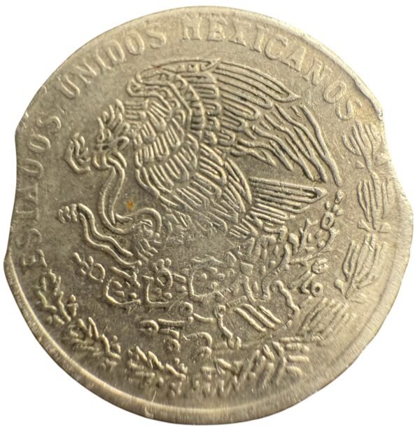 20 Centavos 1978 Madero México | ERROR Clipped - Image 2