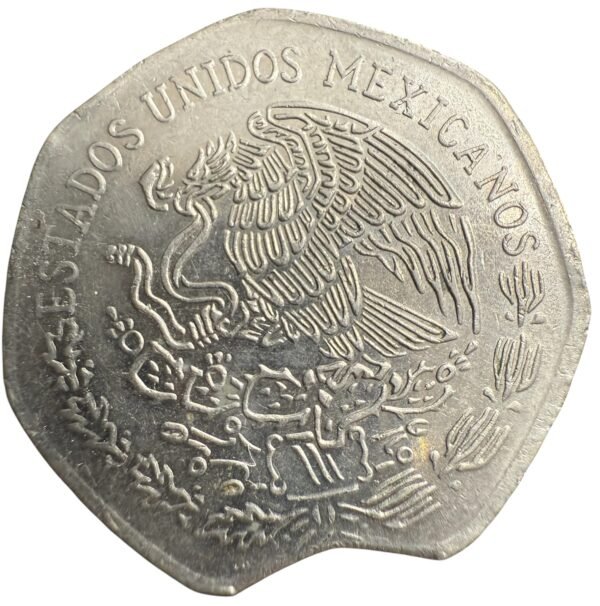 $10 Pesos 1979 Hidalgo México | ERROR - Image 2