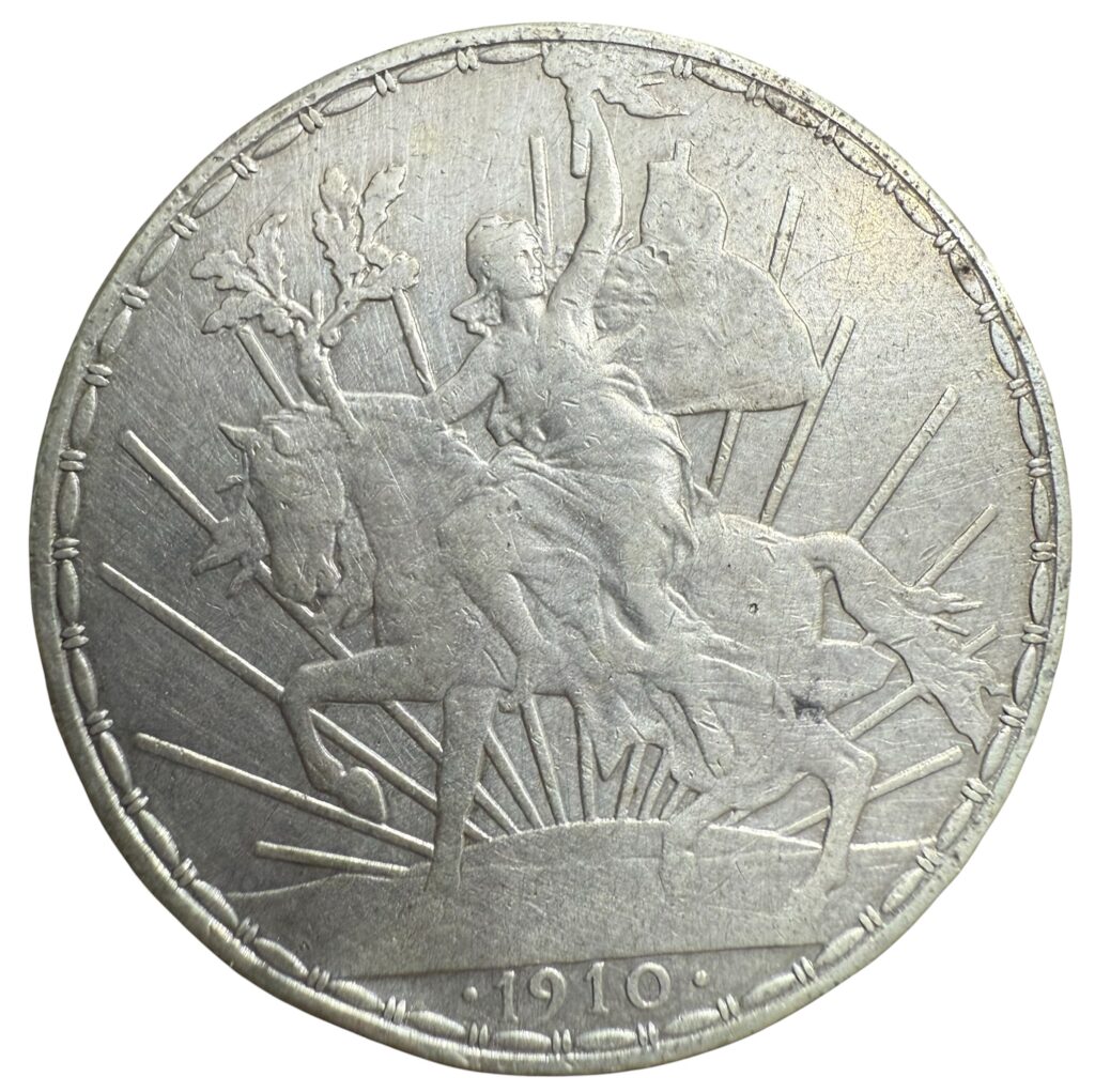 Productos Destacados ⭐ 137 Un Peso Caballito 1910 Plata | Moneda Histórica de México