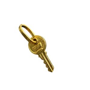 Dije Charm Llave de Oro 14k