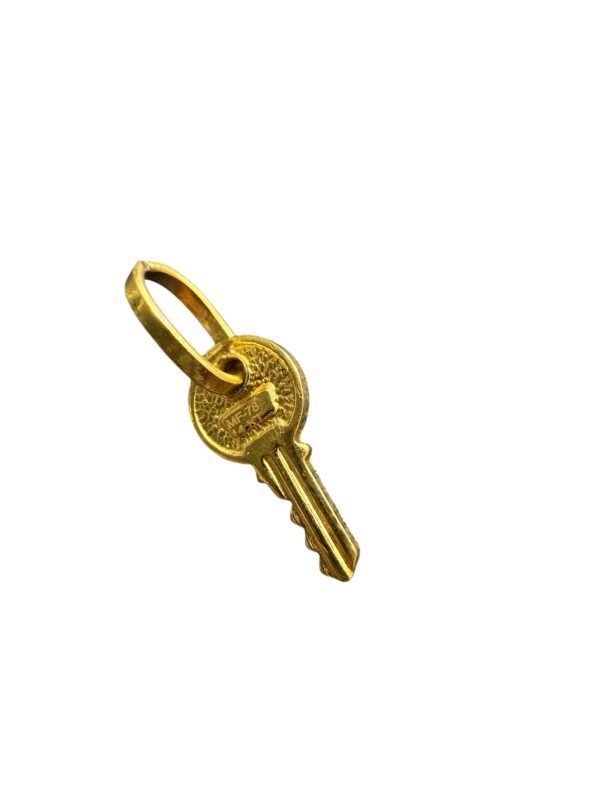 Dije Charm Llave de Oro 14k
