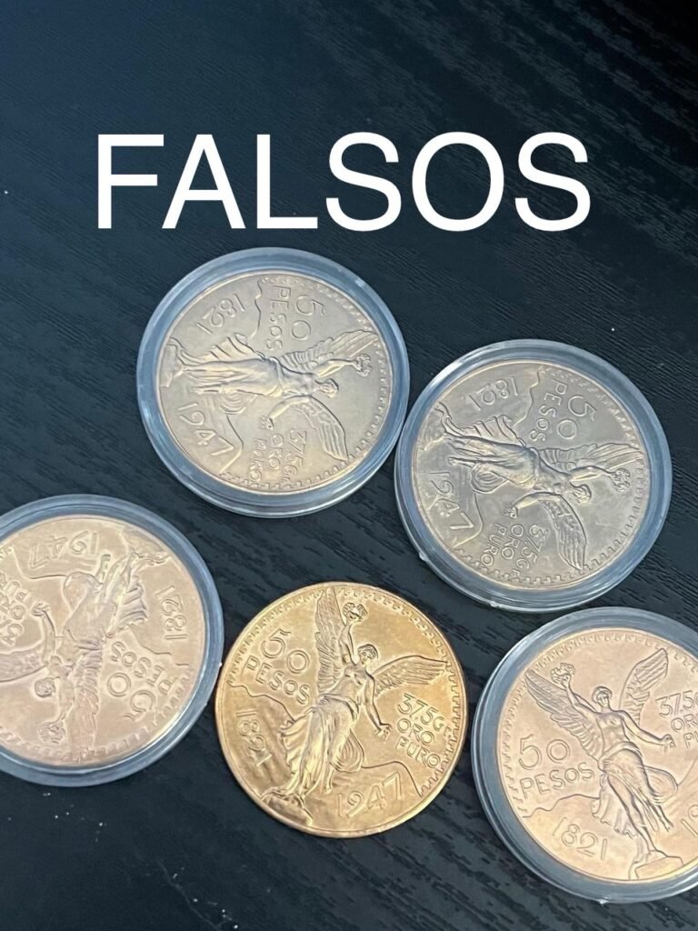 Moneda Falsa de Centenario 50 Pesos 37.5Gr Oro Puro 1821 1921 ¿Cómo identificarla? 10 3e614188 7d1d 46f5 99f0 bd25b4721378