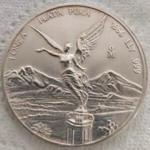 Onza Libertad 1996 Plata Pura .999