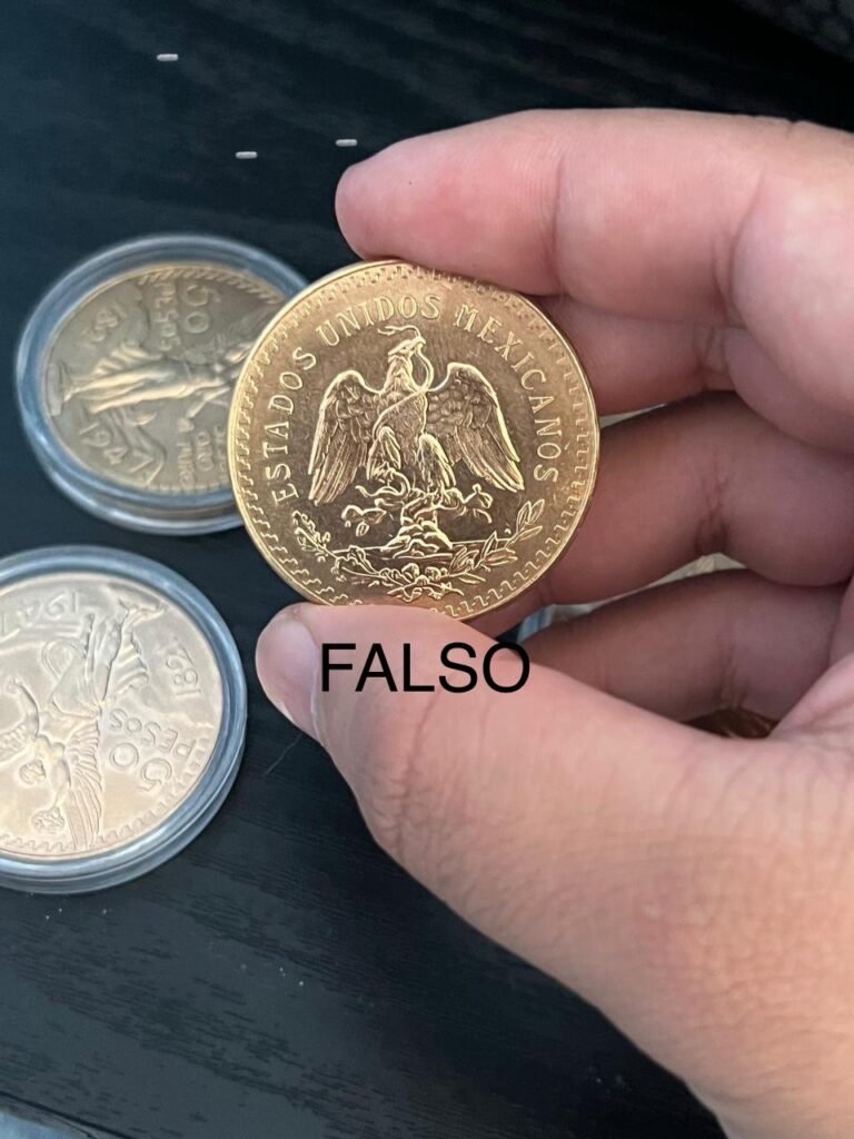 Moneda Falsa de Centenario 50 Pesos 37.5Gr Oro Puro 1821 1921 ¿Cómo identificarla? 9 fff363af 86a9 4d19 99f9 107a63acbf8f