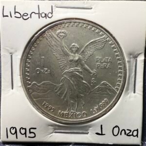 Onza Libertad 1995 Plata Pura .999 México