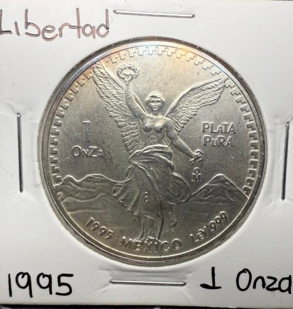 Onza Libertad 1995 Plata Pura .999 México - Image 2