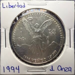 Onza Libertad Año 1994 Plata Pura .999 400,000 Tiraje México
