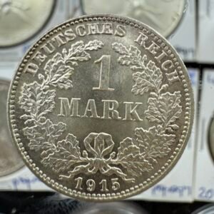 1 Marco Alemania 1915-D Plata 0.900 UNC