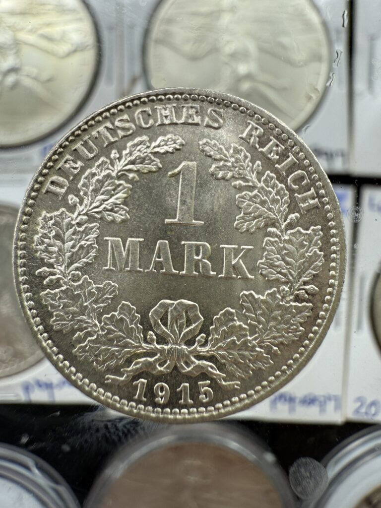 Inicio TodoPrecio.com 33 1 Marco Alemania 1915-D Plata 0.900 UNC