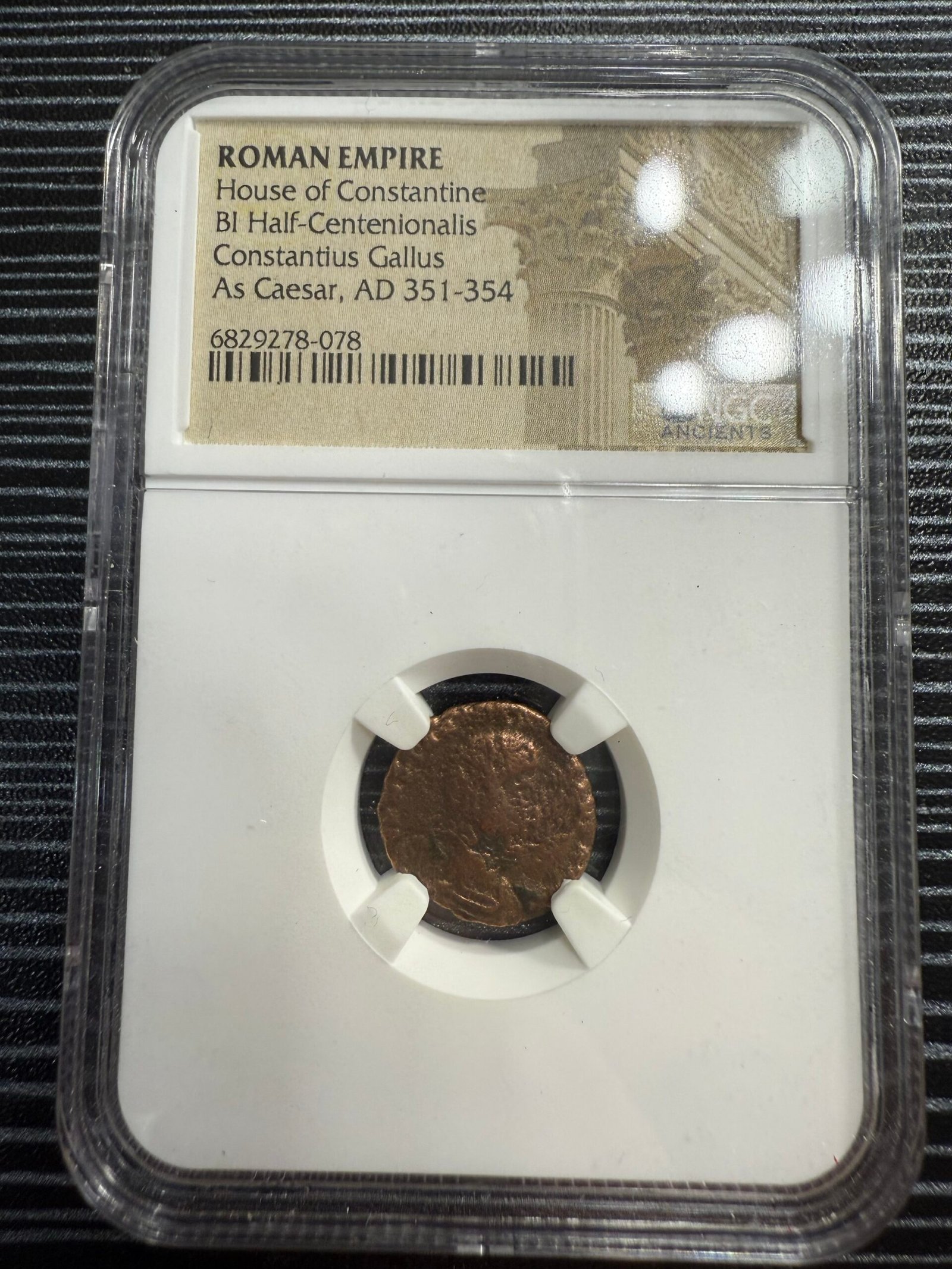 Imperio Romano Constantino Gallus As Caesar A.C. 351-354 1 Imperio Romano Constantino Gallus As Caesar A.C. 351-354