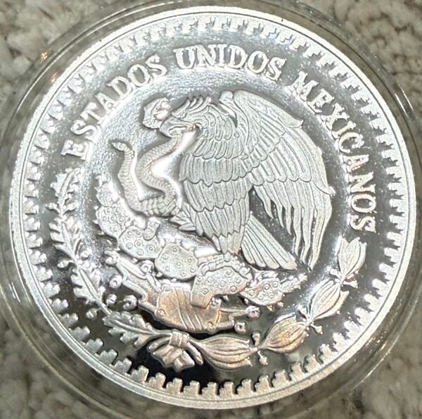 1/2 Onza Libertad Proof 2016 Plata Pura .999 - Image 3