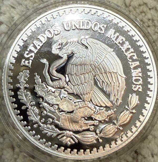 1/2 Onza Libertad Proof 2016 Plata Pura .999 - Image 4