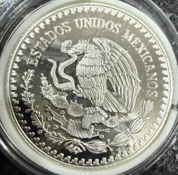 ¼ Onza Libertad Proof 2003 Plata Pura .999 México Mo. - Image 2