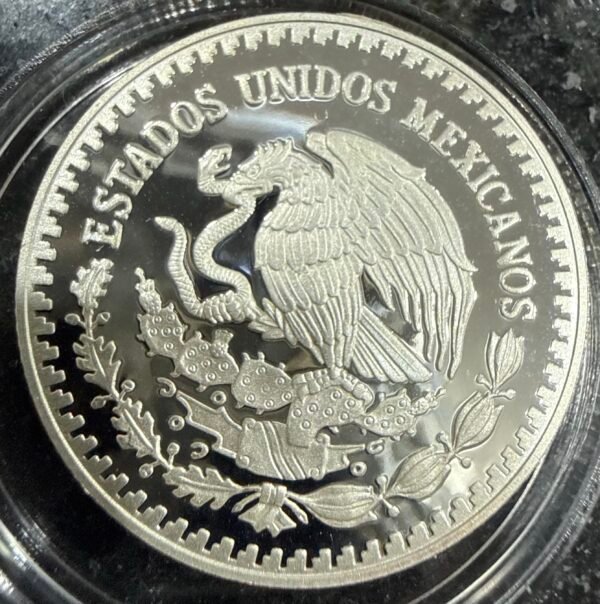 Cuarto de Onza Plata Pura 2013 Ley .999 Mo. México Acabado Espejo - Image 2