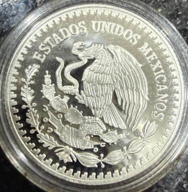 ¼ Onza Plata Pura .999 2015 Ley .999 Acabado Proof - Image 2