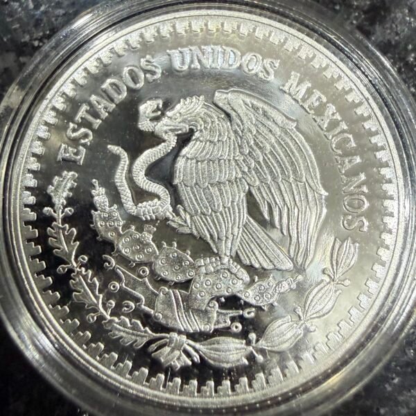 Cuarto de Onza Libertad 2022 Plata Pura Ley .999 Acabado Proof México - Image 2