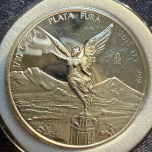 1/10 Onza Libertad Proof 2017 Plata Pura