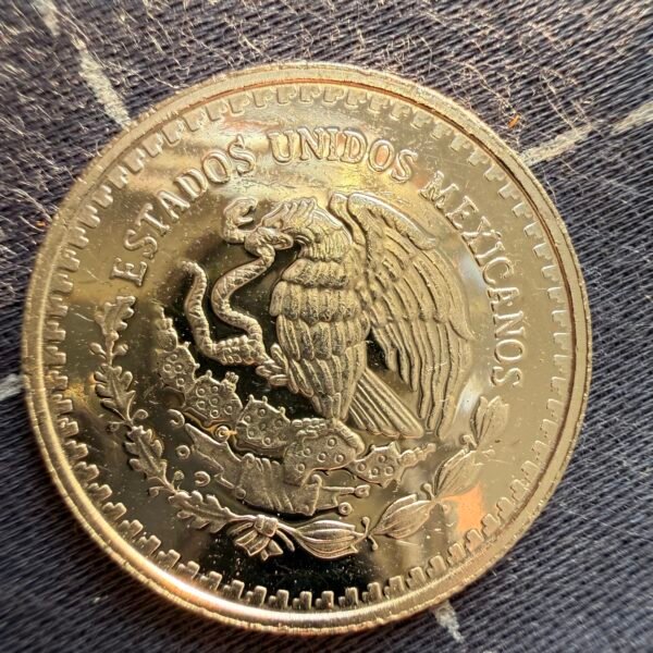 1/10 Onza Libertad 2001 Acabado Espejo México Mo. Plata 999 - Image 2