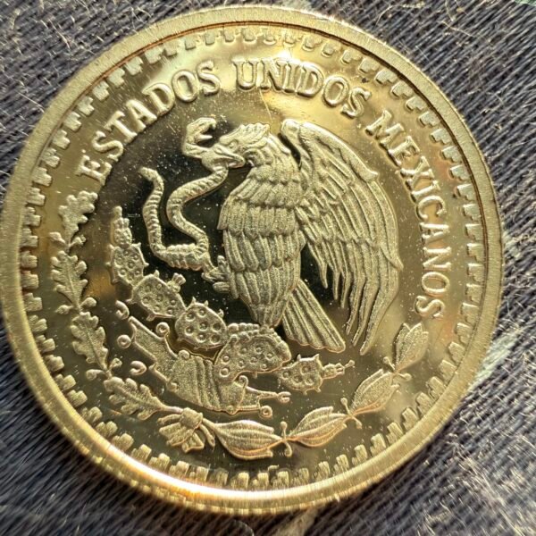 1/20 Onza Libertad Acabado Proof 2007 México Plata 999 - Image 2
