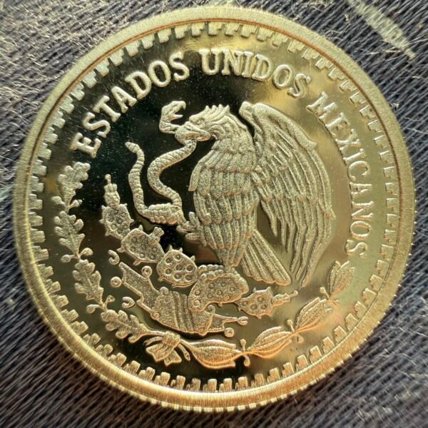 1/20 Onza Libertad 2010 Proof México Mo. - Image 2