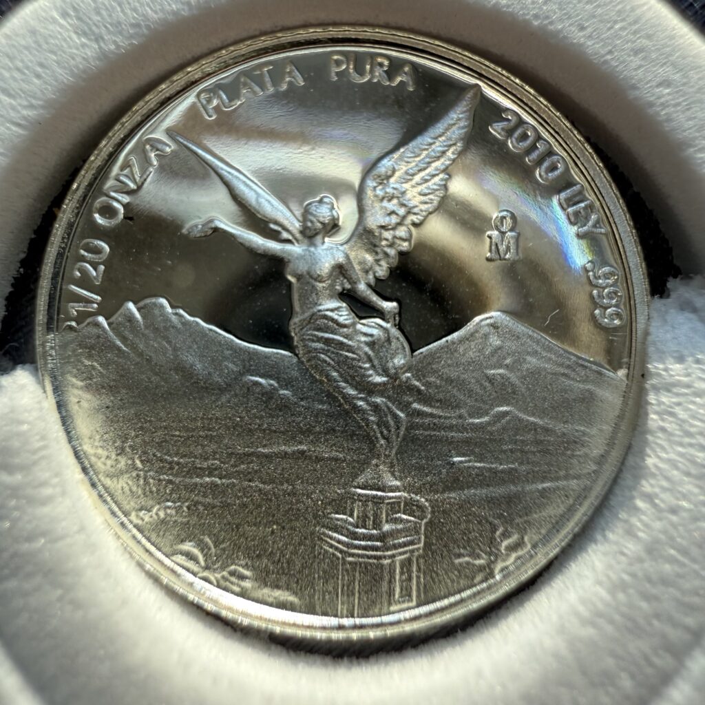 Ofertas 🔥 69 1/20 Onza Libertad 2010 Proof México Mo.