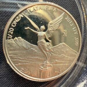 1/20 Onza Libertad Proof 2013 México Plata .999