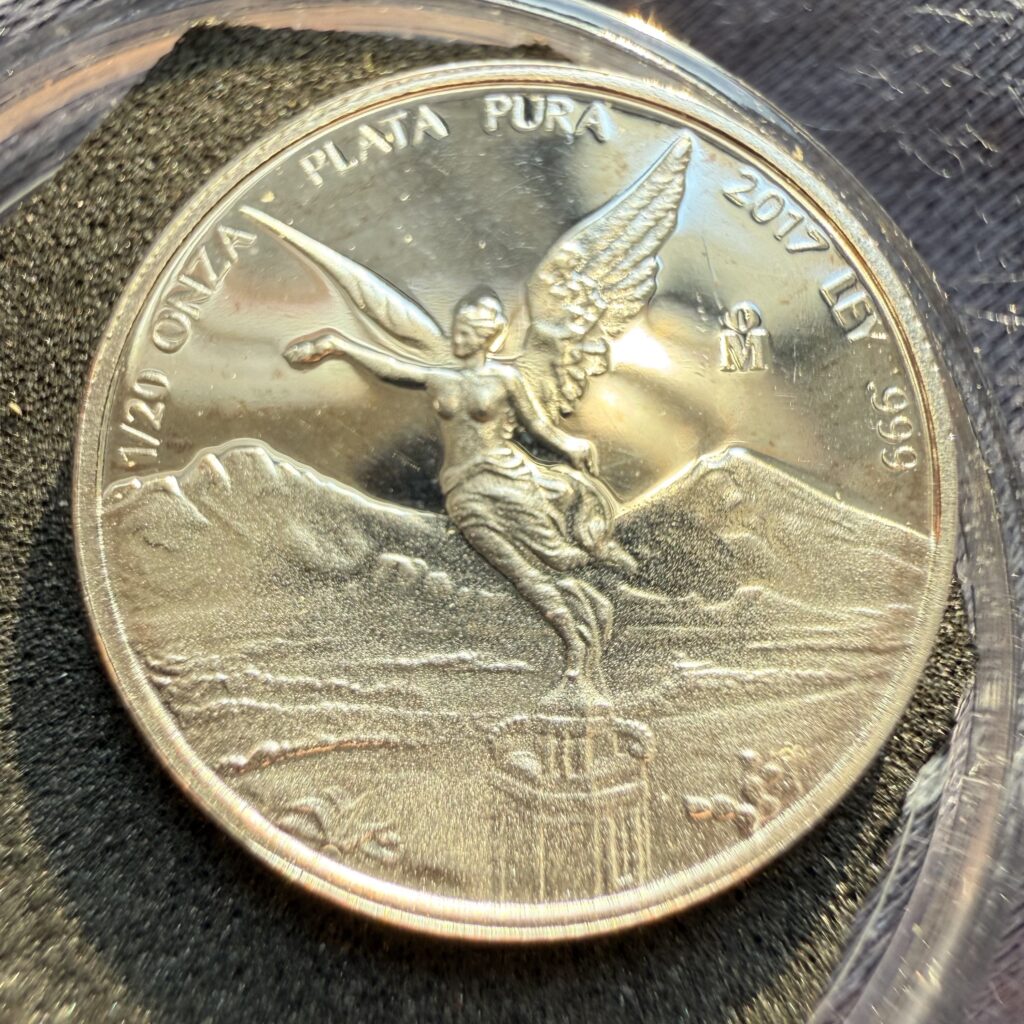 1/20 Onza Libertad Proof 2017 Plata Pura 999