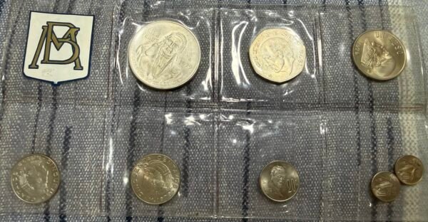 Set Cono Monetario 1979 UNC Banco De México Mo.