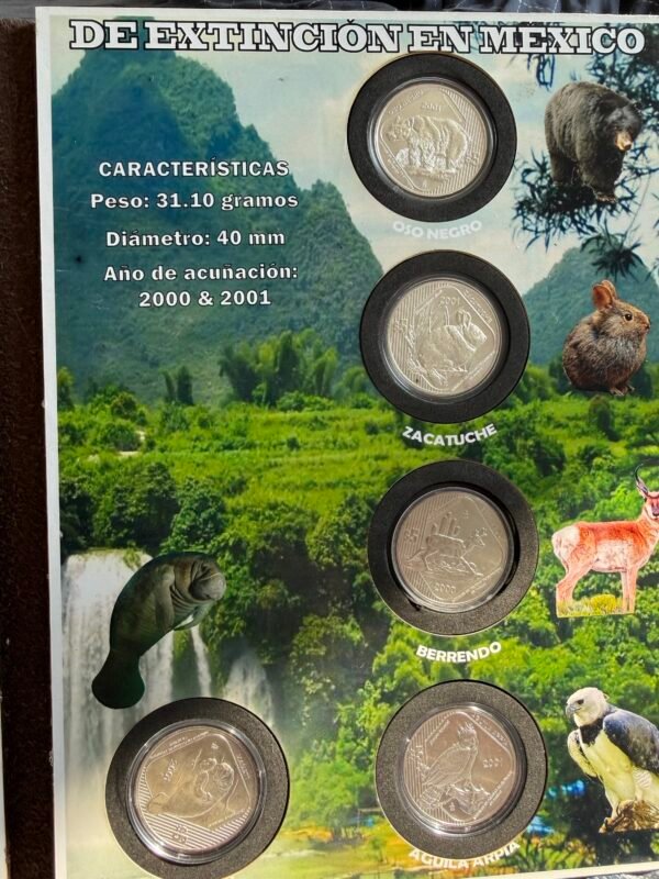 Colección Completa Animales en Peligro de extinción en México 2000-2001 - Image 3