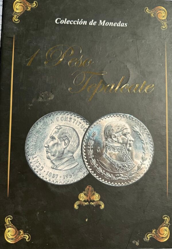 Colección Completa Pesos Tepalcate 1957-1967 Plata 0.100 - Image 3