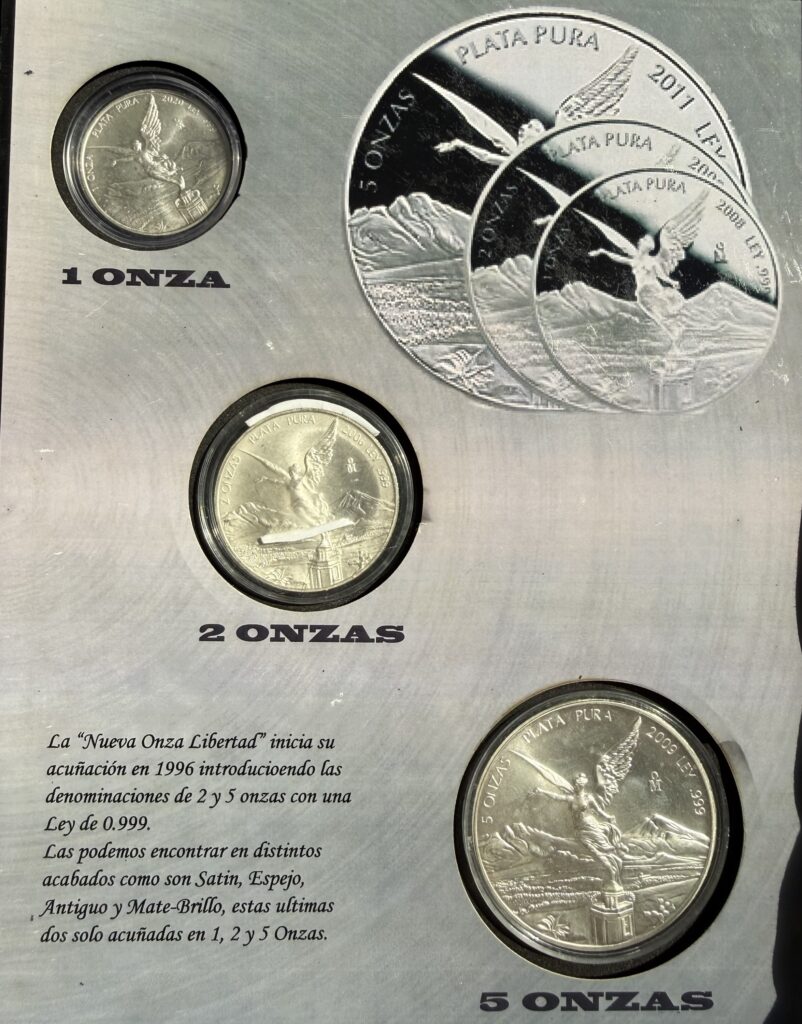 Inicio TodoPrecio.com 37 Colección Completa Onzas Libertad Plata México 1/20 a 5 oz