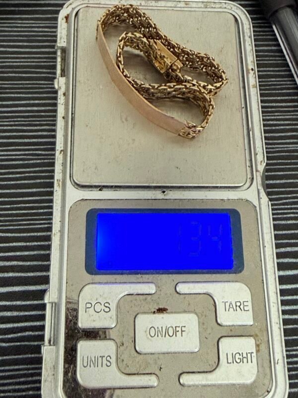 Pulsera de Oro 10k Vintage - Image 6