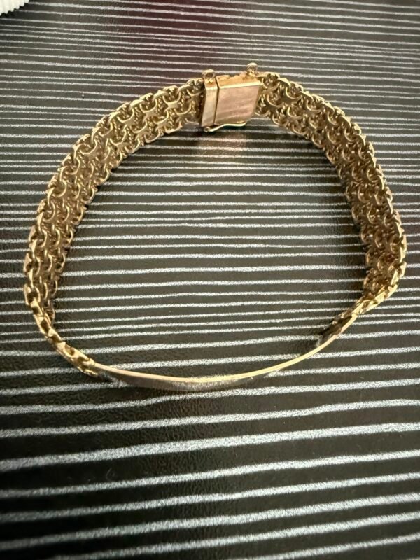 Pulsera de Oro 10k Vintage - Image 5