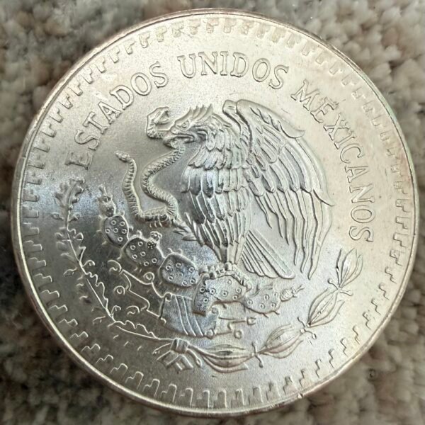 Onza Libertad Gordita 1986 Plata Pura .999 | Mo. Victoria Alada - Image 2