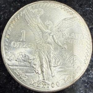 Onza Libertad 1982 Plata 999 Primer Año