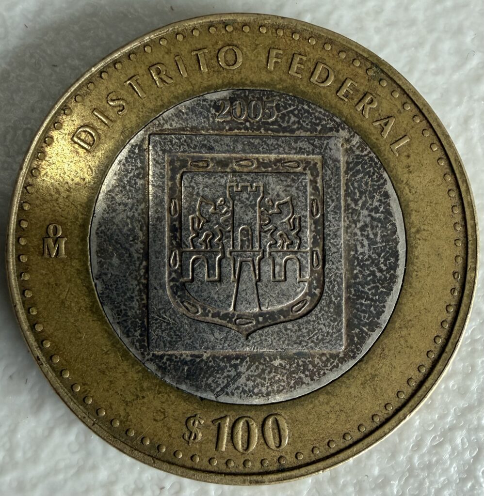 Inicio TodoPrecio.com 7 100 Pesos Distrito Federal 2005 Primera Fase Plata