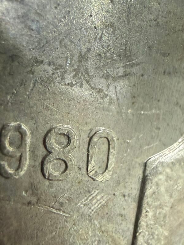 Onza Troy 1980/9 Plata .925 Sobre fecha | Rara - Image 4