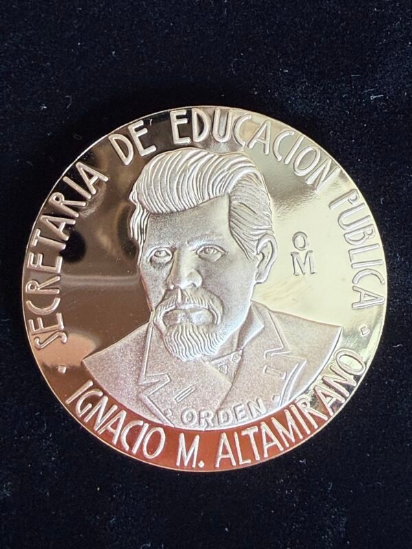 Ignacio M. Altamirano | SEP Oro Ley .900 Proof 42.2gr - Image 7