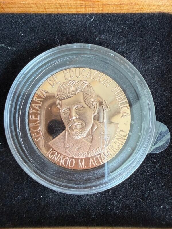 Ignacio M. Altamirano | SEP Oro Ley .900 Proof 42.2gr - Image 4