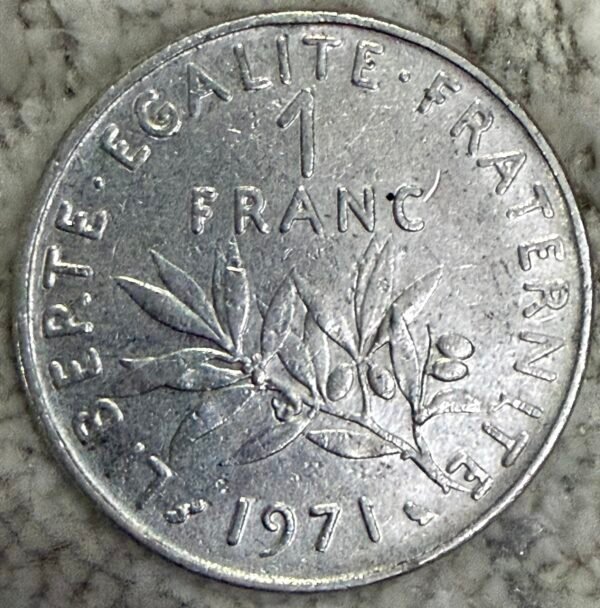 1 Franco 1971 | Francia - Image 2