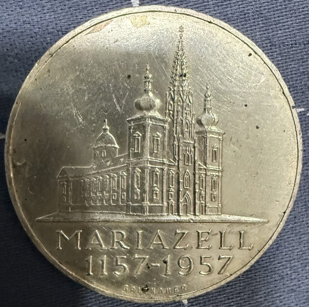 Inicio TodoPrecio.com 33 25 Schilling Chelines 800 Aniversario Mariazell Basílica Plata 0.800 | Austria