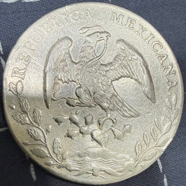 8 Reales Republicanos Zacatecas 1890 FZ - Image 2