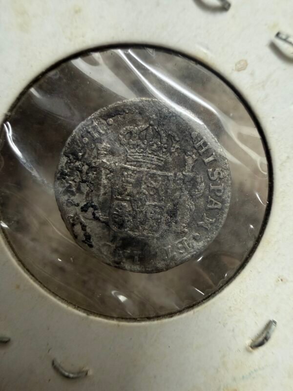 1/2 Real Carolus llll 1807 TH Mo. Plata 0.903 | Tesoro Enterrado - Image 2