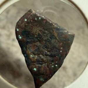 Macuquina Cruz de Jerusalén Plata México Año 1600s