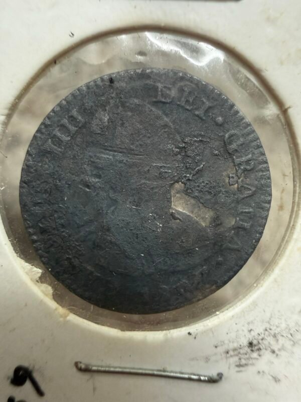1 Real Carolus llll 1807 TH Plata 0.903 | Tesoro Enterrado - Image 2