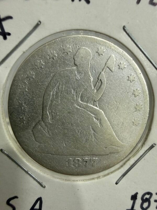 50 Centavos Dólar 1877 Plata 0.900 | USA