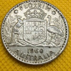 1 Florín de Plata 1960 Canguro Emu | Australia