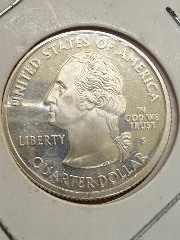 Cuarto de Dólar 2004-S Plata 0.900 Proof IOWA - Image 2