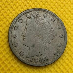 5 Centavos Cabeza de Libertad  V Niquel 1888 | USA